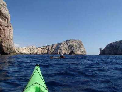 kayak Alghero kayaking in Sardinia Pintadera activities kayak