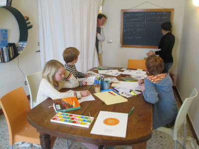 Pintadera Italian classes for children in Alghero Sardinia