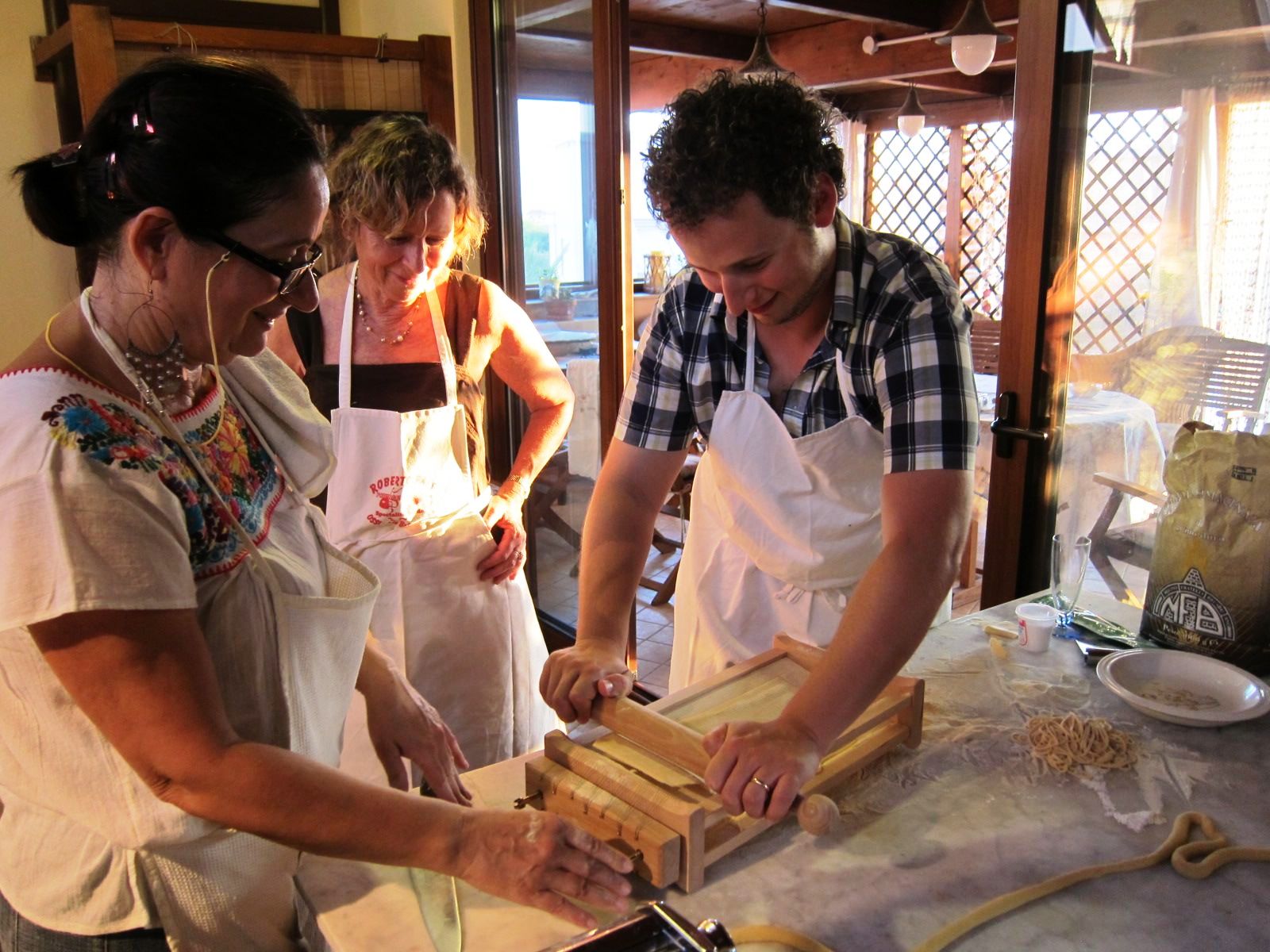 Pintadera Italian cooking course